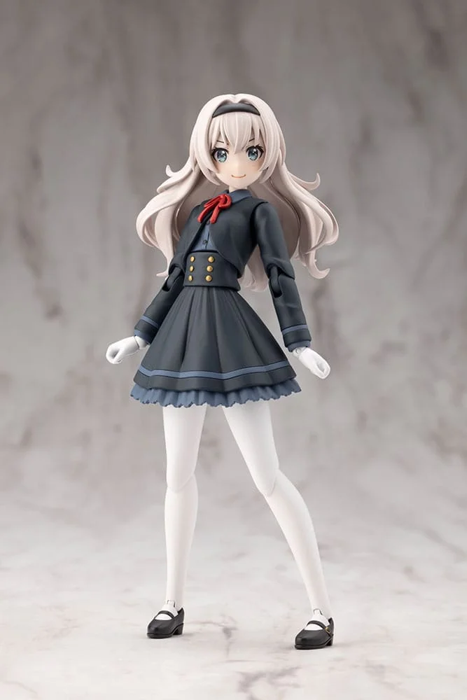 Sousai Shojo Teien Plastic Model Kit 1/10 Emma Koishikawa Nocturne with Honda AB12 Motocompo 14 cm